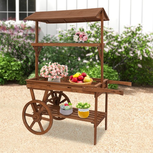 Retro wooden rolling - wooden, table