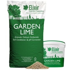 Garden Lime | Granular Limestone Calcium Carbonate Soil Correction | Bags/Tubs