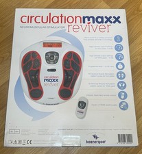CIRCULATION MAXX REVIER NEUROMUSCULAR STIMULATOR IN ORIGINAL BOXED HARDLY USED