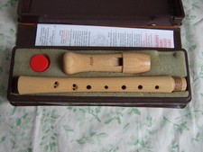 Moeck descant recorder, school