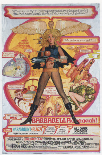 Vintage barbarella 1968 - barbarella, film
