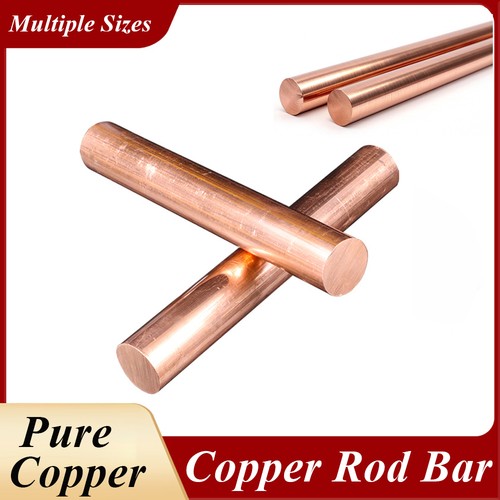 Copper rod bar dia 10mm - rod,