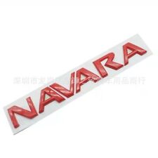 Chrome NAVARA EMBLEM FOR