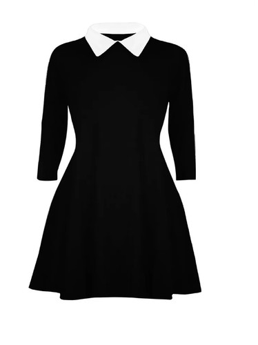 Womens swing dress collared - womens,