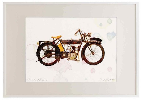Photo frame velocette - photo,