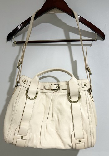 Kooba white leather - leather, satchel