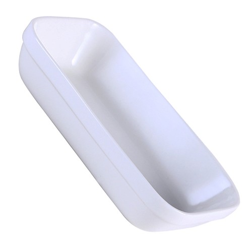1pc ceramic rectangular plate - 1pc,