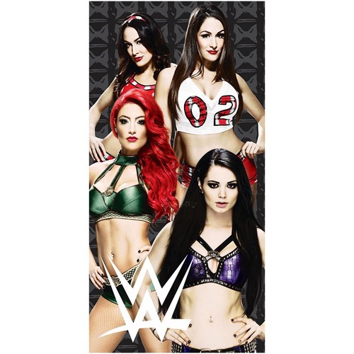 Wwe divas beach bath towel - wwe,