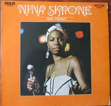 Nina Simone and Piano! - 1969 German Import Vinyl LP