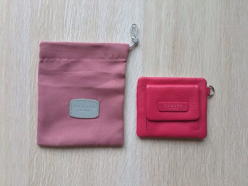 Radley leather small coin card - radley,