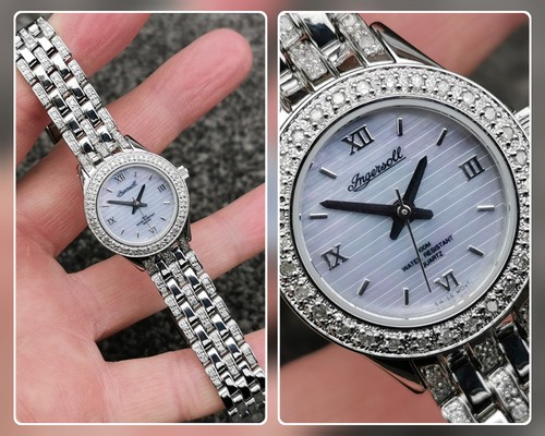 Ingersoll diamond watch swiss - diamond,