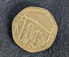 Twenty Pence Coin - 2013 20p
