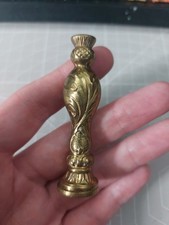 Vintage Brass Wax Seal Stamp -