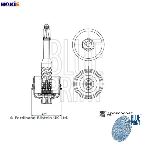 Cap oil filter - cap, housing