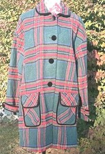 Hell Bunny US10 Green Plaid