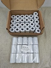 iSOUL 57 x 40mm Till roll, Card Machine Paper Rolls, 40-Pack POS, PDQ Rolls, The