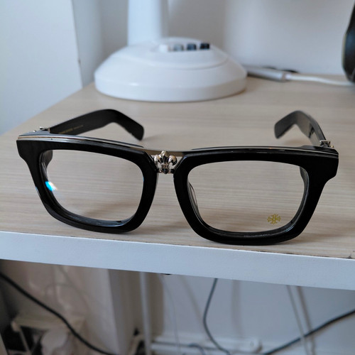 Black square full rim - black,