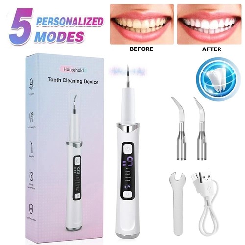Ultrasonic tooth cleaner - tooth,