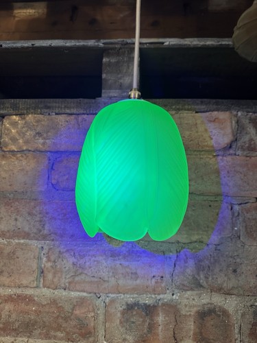 Uranium glass shade ceiling - uranium,