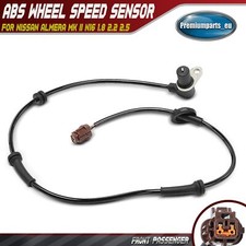 ABS Wheel Speed Sensor Front Left for Nissan Almera Mk II N16 1.8 2.2 2.5 New 