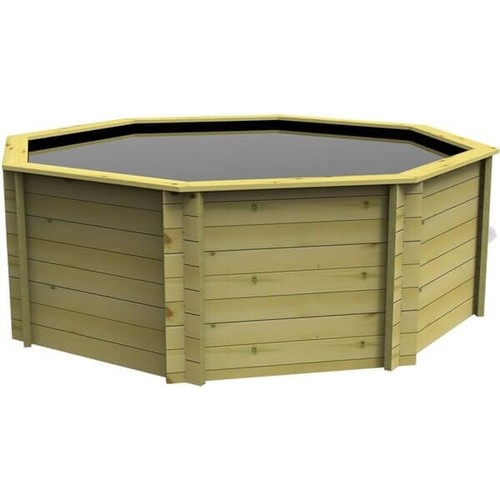 Wooden koi pond 10ft - wooden,