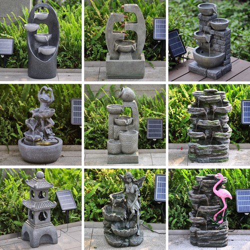 Outdoor solar powered fountain - solar,