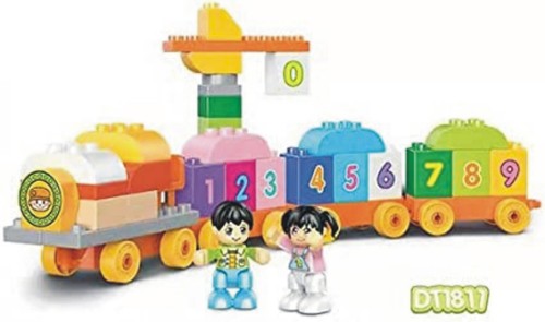 Wooden digital train - digital, set