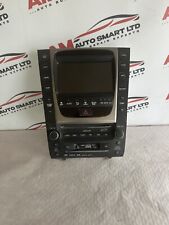 LEXUS GS S190 SAT Navi CD Radio Player W/ Screen 86120-30B10-C0 86111-30570 2007