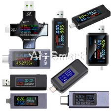 USB Type-C Power Tester Voltage Current Capacity Meter Multimeter LCD DC 4~30V