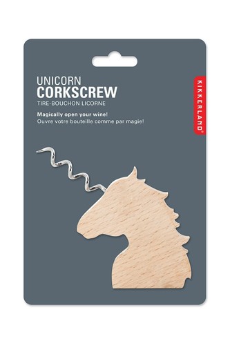Kikkerland unicorn corkscrew - unicorn,