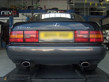 Custom Built Lexus LS400 Stainless Cat-Back Dual Exit Exhaust System Mid & Rear