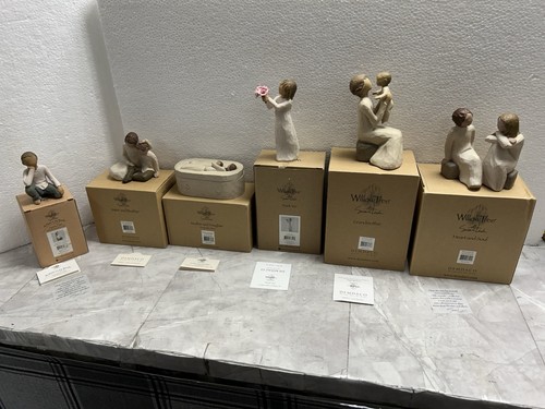 Job lot boxed willow tree - job, of