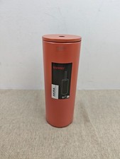 Spirella Akira Toilet Brush with Hygienic Container, Terracotta Red