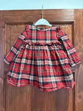 NEXT Red Long Sleeve Tartan