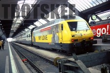 35mm Slide SBB CFF Switzerland Railways Electric Loco 460 028-4 Zurich 2008 Orig