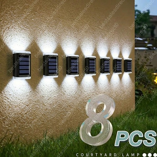 Super bright solar powered - 8x,