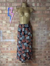 Vintage Boho Long Maxi Gypsy Skirt Patchwork One Size 10-16