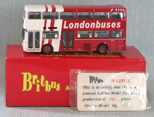Britbus n6205x scale - britbus, 1:76