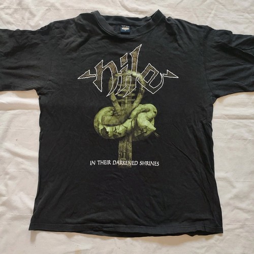 Nile metal band shirt vntg - metal,