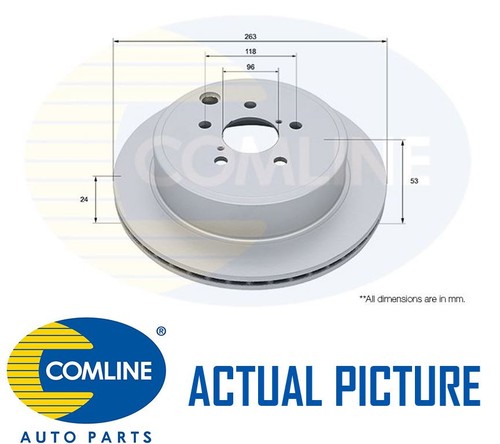Brake discs pair - 2, pcs
