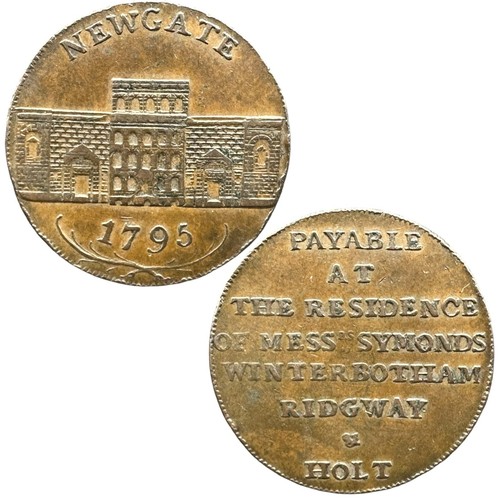 1795 conder half penny - half, token