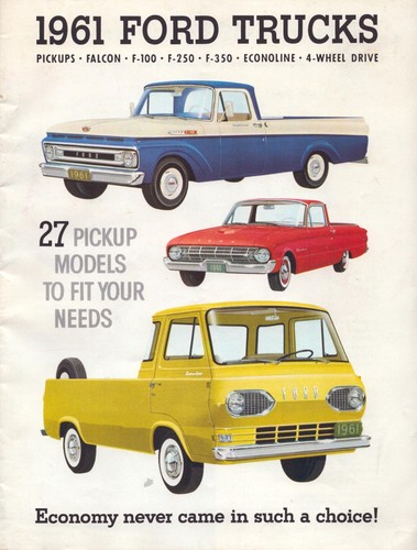 1961 ford trucks vintage - 1961,