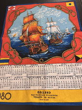 Vintage French Tea Towel