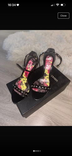Women black versace - versace, heeled