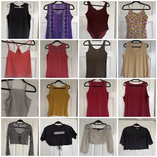 Ladies vest top cami crop - vest,