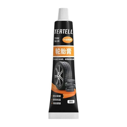 Tire repair black - tire, glue