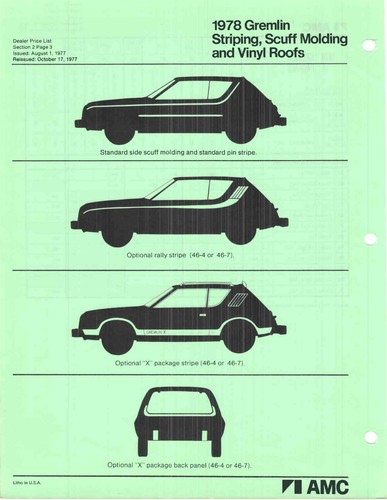 1978 amc gremlin - amc,