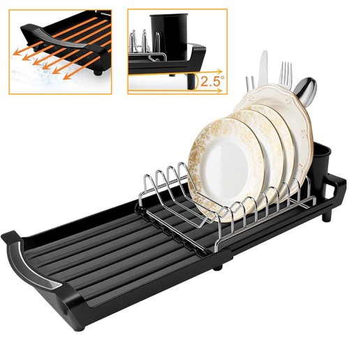 Small dish drainer expandable - dish, drainer,expandable