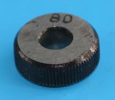 80T 1/2" x 3/16" x 3/16" Straight Knurl/Knurling Wheel (36)