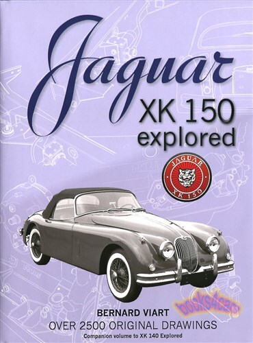 Xk150 explored jaguar - jaguar, book